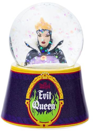 Silver Buffalo Disney Evil Queen The Most Evil - Globo de Nieve Iluminado de 45 mm