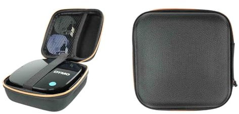 caseroxx Schutztasche für Etikettendrucker passend für Dymo Letratag 200B Etikettendrucker Beschriftungsgerät