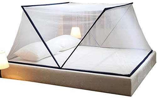 Moskitonetz, Bett-Moskitonetz, Baldachin-Moskitonetz, Anti-Mückenstiche, Faltbares Design-Anti-Insektennetz, Netzboden, Geeignet Für Erwachsenenbett/Sofa/Außenbereich/100 * 190 * 80Cm