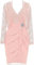 WSEYU Robe de soirée en dentelle à manches longues avec veste pour mère de la mariée ZM047, vieux rose, 46
