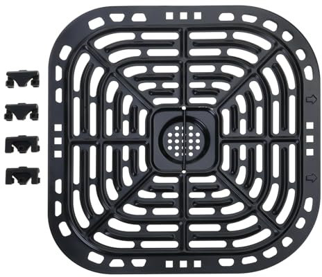 Air Crisper Teller-Tablett für Backöfen, Pizza, Gemüse, Pommes Frites, gesündere Bratmöglichkeit