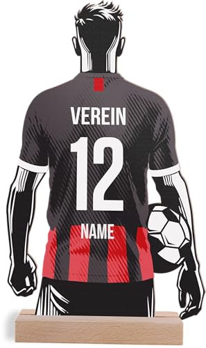 Frankfurt Geschenk personalisiert - Frankfurt Fanartikel: Holzbild - Frankfurt Geschenke, Frankfurt Geschenk für Männer, Frauen und Kinder, Frankfurt Geburtstagsgeschenk, Frankfurt Fussball Geschenke