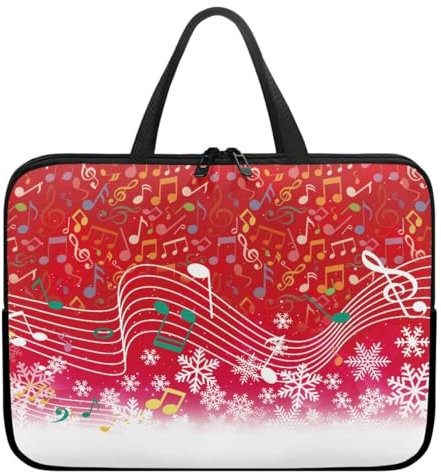 Hiseng Laptop-Taschen Laptoptasche 10-17 Zoll Laptop-Tasche Laptop Tasche Business Büro Arbeit Computertasche, Schlanke Notebook Tasche für Herren & Frauen (17,Rot)