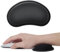 AOEVUIR 1 Pcs Repose-Poignet pour Souris Repose-Poignet Ergonomique pour Souris avec Mousse à Mémoire Tapis en Caoutchouc pour Souris pour Soulager le Poignet Noir