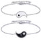 YFN Yin Yang Passende Armband Sterling Silber Paare Armband Bff Freundschafts Schmuck Geschenke für Paare
