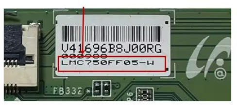 XPBTBSUS 18Y_S75HU11A2H2A6AV0.2 T-Con Board Carte Mère Onduleur, Compatible for Sony, KD-75X7800F Carte Logique TV 75 Pouces 18Y-S75HU11A2H2A6AV0.2.(LMC750)