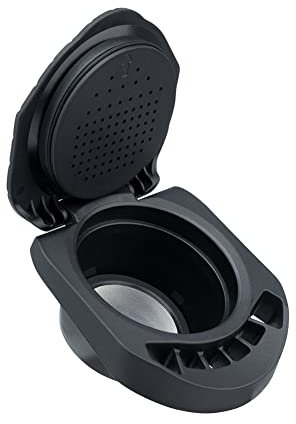 Adaptateur de capsules de café 8 g de grande capacité pour fabrication de café domestique réutilisable et respectueux de l'environnement compatible avec Piccolo XS Genio S