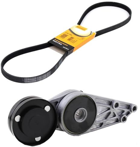 Riemenspanner Conti Keilrippenriemen 1.6 1.8 2.0 | 1118203900 + 5PK1300 für A4 A6 Passat 3BG