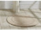 Better Trends Badteppich, 100% Baumwolle, getuftet, wendbar, ultraweich, wasserabsorbierend, schnell trocknend, waschbar, Badteppiche für Badezimmer, 30 runde Badezimmerteppich, Sand-Lux-Kollektion