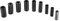 9 pcs Cutter Chuck Collet Adapter Spannzangenadapter Reduzierhülse Fräser Wood Tools Spannfutter Fräse Fräser Umwandlung Holzbearbeitung Fräser