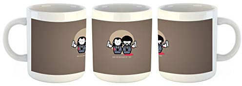Unified Distribution Pulp Fiction Comic - Tasse mit Motiv Bedruckt, 300ml C-Henkel. Tolles Geschenk für Büro, Küche, Geburtstag, Lieblingstasse zum Frühstück