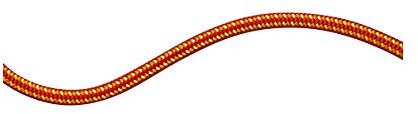 Mammut CORDINO POS Cuerdas, Adultos Unisex, Orange (Naranja), 7/4 m