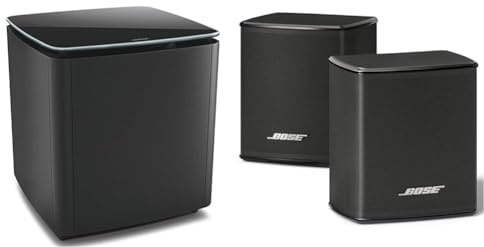 Bose Bass Module 700, Wireless, Nero & Surround Speakers, Suono Surround, Nero