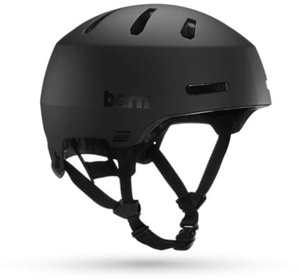 Bern Unisex Macon 2.0 Fahrradhelm, Schwarz, Größe M