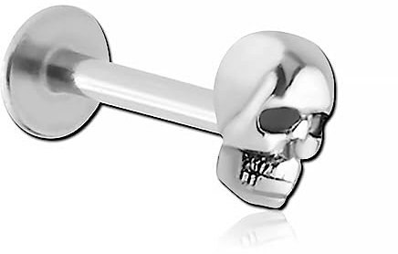Inoki - Micro Labret Stahlschädel