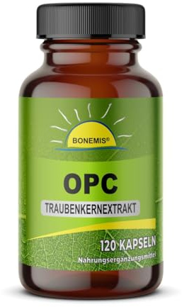 OPC Kapseln über 95% (70% nach HPLC), 120 vegane Kapseln ohne Zusätze, Glas