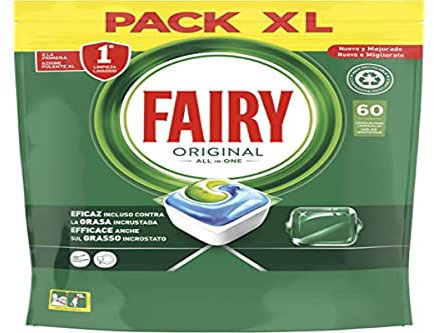 FAIRY TODO EN 1 ORIGINAL lavavajillas cápsulas