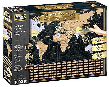 Word Map Scratch Off Puzzle