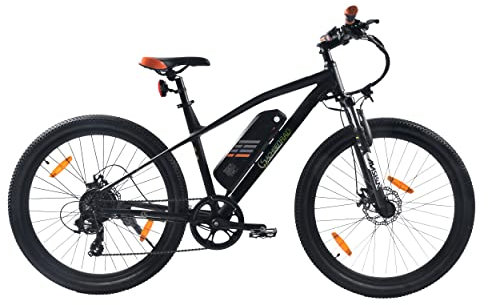 SachsenRAD E-Bike R6 Neo 26 Zoll Elektrofahrrad Pedelec mit TÜV | bis zu 25 km/h und 150km, 36V 500Wh Akku, 250W Motor, 7-Gang-Schaltung, Scheibenbremse | Damen Herren Mountainbike MTB