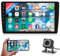Autoradio 9 Zoll Android 32GB Navi Touchscreen Auto Stereo 2 Din mit Bluetooth GPS Navigation WiFi Autoradio mit Bildschirm Mirror Link FM RDS Radio Rückfahrkamera, USB, SWC Car Multimedia Player