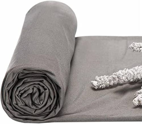 Silver Fiber Radiation Protection Fabric, Electronic Signal Shielding Faraday Fabric, EMF Shielding Fabric (Color : Silver, Size : 2x1.5m)