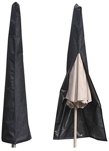 Sonnenschirmhülle Wasserdicht Sonnenschirm Abdeckung Schutzhülle Abdeckungen Für Sonnenschirm 210D Oxford (26 * 57 * 190cm)
