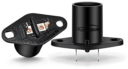 Ruiandsion Lot de 2 douilles pour ampoule à micro-ondes Z187 T170 - Support de remplacement universel pour four à micro-ondes - Z02