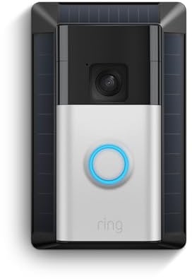 Das neue Ring Solarladegerät für die Ring Akku-Videotürklingel