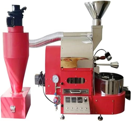 ZQJYMXY Machine à torréfier Le café avec minuterie, torréfacteur à Grains de café, Grand équipement de torréfaction de café Domestique antiadhésif à Usage Commercial
