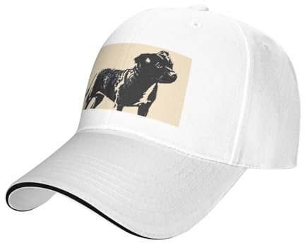 Baseballmütze Stafshire Bullterrier - Conte Style Cap Baseballmütze Golf Wintermütze Winter Damen Hüte Herren
