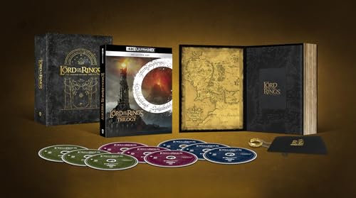 The Lord of the Rings: The Motion Picture Trilogy: Theatrical and Extended Collection Gift Box-Special Edition [4K UHD] [Blu-ray]