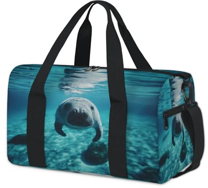 Ocean Seesack Seesack für Kinder, Mädchen, Jungen, Damen, Herren, Übernachtung, Wochenender, Reisetasche, Tragetasche, Fitnessstudio, lässige Seesack