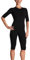 Gina's Bodywear Damen EMS-Wäsche, Trainingsanzug, Oberteil und Hose im Set, optimale Impulsweiterleitung (Schwarz, L)