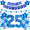 Luftballons 25. geburtstag mann deko blau,Geburtstagsdeko 25 jahre mann,Folienballon 25 Geburtstag Dekoration männer,deko 25. Geburtstag Mann Deko blau,geburtstags banner 25 geburtstag deko Mann