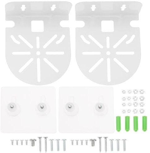 Create idea 3Pcs L-Shape Metal Wall Ceiling Mount Solid Mounting Corner Bracket with Installation kit for CCTV Cameras LED Wall Stage Lights Compatible with TP-Link