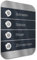 Graviers Design Campanello multi familiare con Pulsante LED incisione di 4 nomi - Campanello V2A in acciaio inox 140x185 mm - da incasso selezionabile da esterno per porta d'ingresso casa