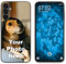 PhoneNatic personalisierte Handyhülle für Galaxy A15 Custom Silikon Case in transparent zum selbst gestalten mit eigenem Foto Bild Text individuell