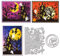 GLOBLELAND Halloween Spukhaus Stanzschablonen Für Kartenherstellung Hexe Katze Geist Fledermaus Metallschablonen Kürbis Stanzschablonen Vorlagen Für Scrapbooking Journal Papierhandwerk Dekoration
