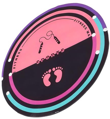 BELLIFFY Sprungmatte Indoor jump rope mat - Innenraum-Sprungseilmatten Workout pad - Trainingsunterlage Springseilmatte Übungs-Yoga-Matte Springseile für Fitness Sportmatte zum Trainieren