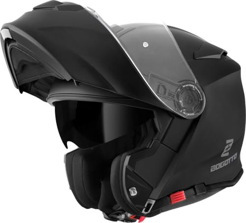 Bogotto H271 Klapphelm, schwarz matt, XS (53/54)