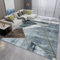 RUGMRZ Tapis Terrasse 80X160Cm Entree Exterieur 22 Bleu Grand De Salon Carreaux Ciment Moderne Géométrique Et Minimaliste Antidérapant