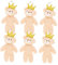 Abaodam 6pièces Mini Peluche Ours Keychain Pendentifs Animaux Peluche pour Décoration De à Main Et Accessoires De Bagages