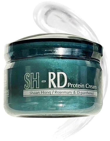 SH-RD Protein Haarcreme | Leave-in Pflege für trockenes, brüchiges Haar | Mit Vitamin B5 & Rosmarin | Anti-Frizz Haarprotein & Reparierende Kur - 50ml