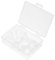 SAFIGLE 1 Ensemble Entonnoirs Miniatures et Pipettes Plastique pour Set de Outils Pratiques pour Cosmétiques pour Voyage et Utilisation Quotidienne
