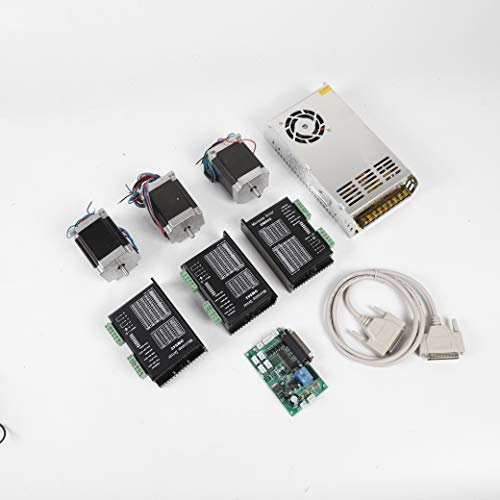 3 Axis Nema 23 Stepper Motor & Driver DM542A Power supply DIY CNC Schrittmotoren
