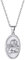 FaithHeart 925 Sterling Silber Schutzengel Saint Raphael Anhänger Halskette mit Geschenkebox für Damen und Herren