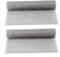 SOFIALXC Grillage Fin Maille en Acier Filtre Maille INOX Moustiquaire Wire Mesh pour Porte Fenêtre Anti Souris Insectes Serpents Filtre Hotte 120 Mesh Long 100cm-50cm wide2pcs