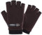 INTVN Fingerlose Handschuhe Herren Winter Outdoor Warm Thermo Strick Handschuhe Brown L
