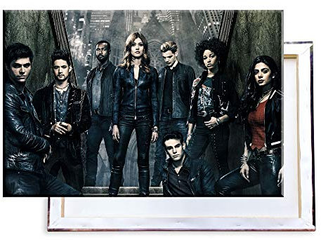 Unified Distribution Shadowhunters - 60x40 cm Kunstdruck auf Leinwand • erstklassige Druckqualität • Dekoration • Wandbild