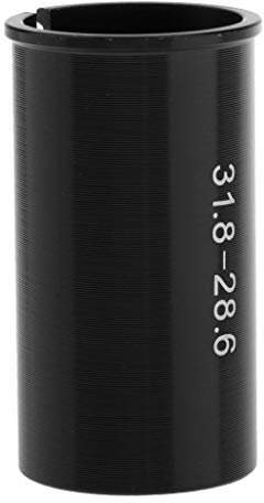 freneci Adaptateur de Manchon de Tube de Tige de Selle Léger 27.2mm 28.6mm 30.0mm 30.4mm 31.6mm pour VTT, Vélo de Route - 28,6 à 31,8